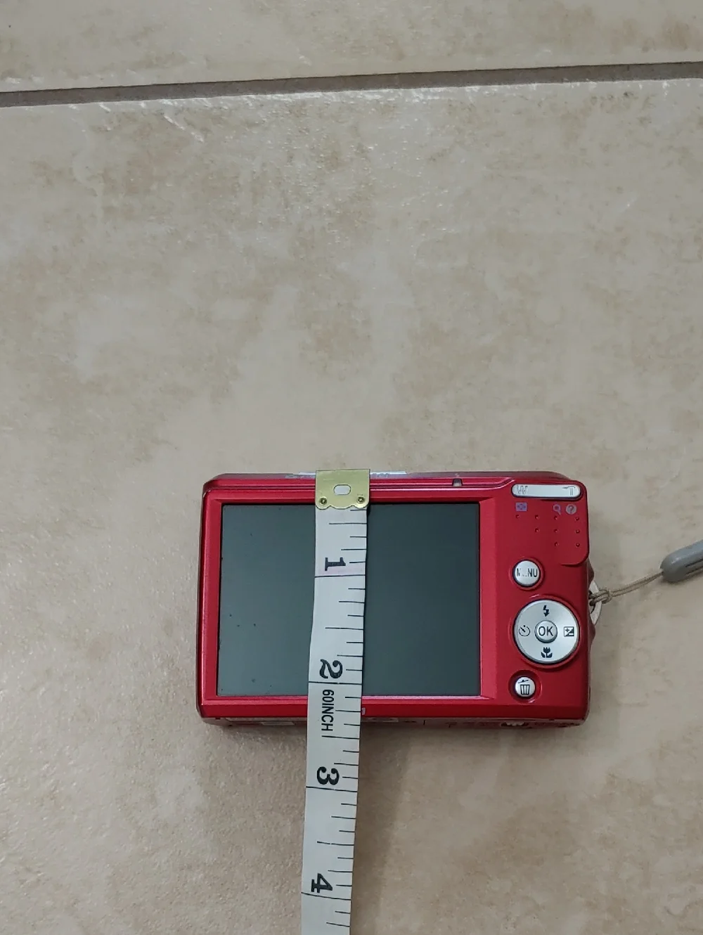 Nikon Coolpix L18 Digital Camera Red Compact Point-and-Shoot - PARTS ONLY